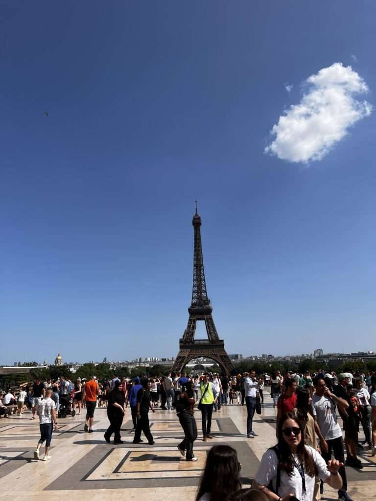 La tour Eiffel par le Trocadero